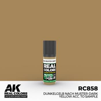 Real Colors Military: Muster Dark Yellow Acrylic Lacquer Paint