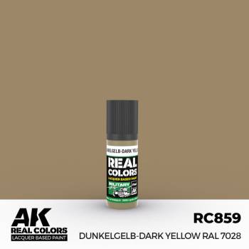 Real Colors Military: Dark Yellow Acrylic Lacquer Paint