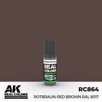 Real Colors Military: Red Brown RAL8017 Acrylic Lacquer Paint