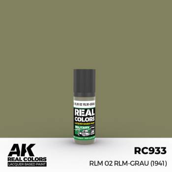 Real Colors Military: RLM02 1941 Grey Acrylic Lacquer Paint