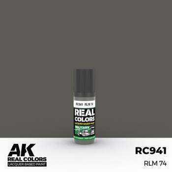 Real Colors Military: RLM74 Grey Green Acrylic Lacquer Paint