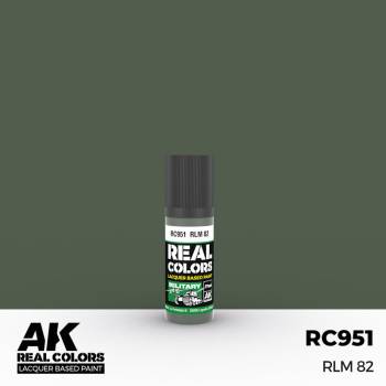 Real Colors Military: RLM82 Light Green Acrylic Lacquer Paint