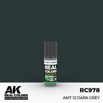 Real Colors Military: AMT12 Dark Grey Acrylic Lacquer Paint