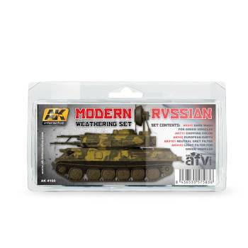 AK Interactive Modern Russian Weathering Set