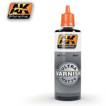 AK Interactive Ultra Matt Varnish - 60ml Bottle