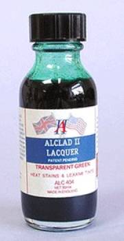 Transparent Green Lacquer 1oz. Bottle