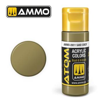 Ammo By Mig ATOM Acrylic Paint: Sand Grey