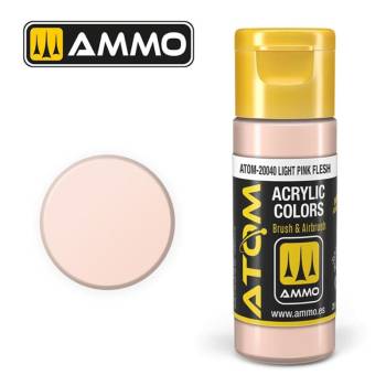 Ammo By Mig ATOM Acrylic Paint: Light Pink Flesh