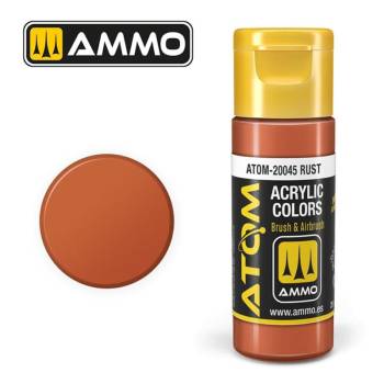 Ammo By Mig ATOM Acrylic Paint: Rust