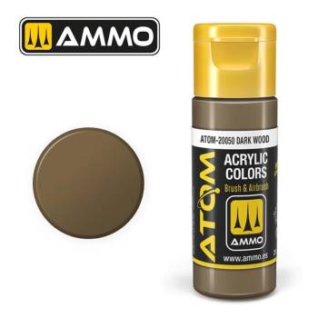 Ammo By Mig ATOM Acrylic Paint: Dark Wood