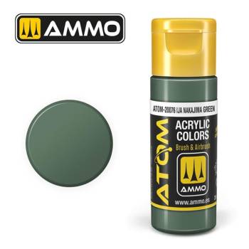 Ammo By Mig ATOM Acrylic Paint: IJA Nakajima Green