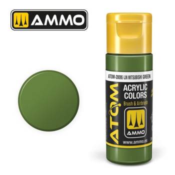 Ammo By Mig ATOM Acrylic Paint: IJN Mitsubishi Green