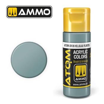 Ammo By Mig ATOM Acrylic Paint: Hellblau RLM78