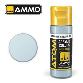 Ammo By Mig ATOM Acrylic Paint: Hellblau RLM65