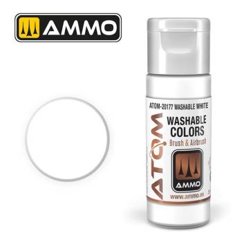 Ammo By Mig ATOM Acrylic Paint: Washable White