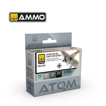 Ammo By Mig ATOM Acrylic Paint: Luftwaffe Mid-War & Night Fighter Aircraft Set