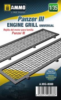 Panzer III Engine Grille Universal