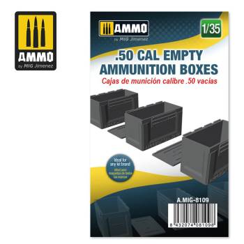 .50 CAL EMPTY AMMUNITION BOXES