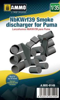 1/35 German WWII NbKWrf 39 Smoke Discharger for Puma