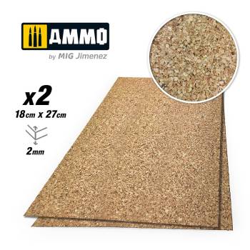 Create Cork Medium Grain 2mm (2 Sheets)