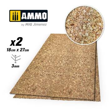 Create Cork Thick Grain 3mm (2 Sheets)