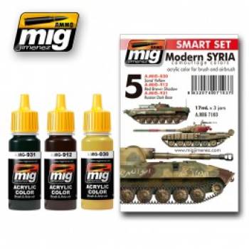 Acrylic Smart Set: Modern Syrian Camouflage - ONLY 1 AVAILABLE AT THIS PRICE