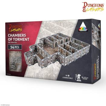 Archon Studio Dungeons and Lasers: Pre-Painted Terrain - Chambers of Torment