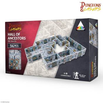 Archon Studio Dungeons and Lasers: Pre-Painted Terrain - Halls of Ancestors