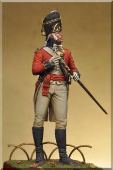 Officer, 7th Regiment of Foot. Royal Fusiliers, 1789