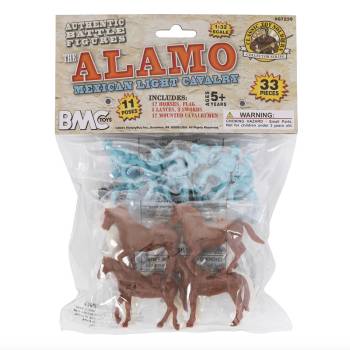 BMC CTS Alamo Mexican Light Cavalry - 33pc Powder Blue