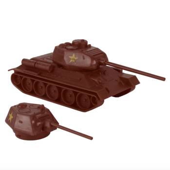 BMC CTS WW2 Soviet T-34 Tank - Rust-Brown