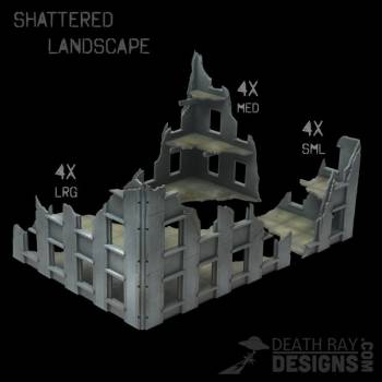 Shattered Landscape: Downtown Table Bundle