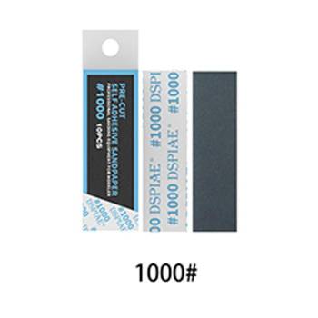 Dspiae 1000# Pre-Cut Adhesive Sandpaper