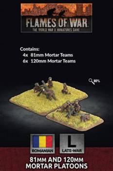 Romanian 81mm and 120mm Mortar Platoons