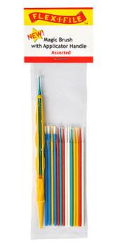 Magic Brushes Assorted (15) w/Applicator Handle