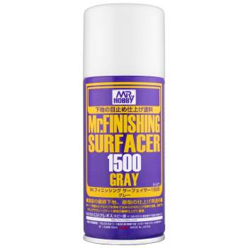 Mr. Finishing Surfacer 1500 - Gray  - Spray - 170ml