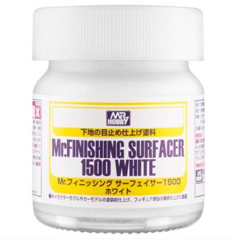 Mr Finishing Surfacer 1500 - White - Brush-On - 40ml