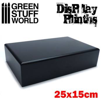 Rectangular Plinth 25x15cm (9.84x5.9in)