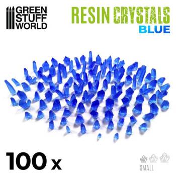 Blue Resin Crystals