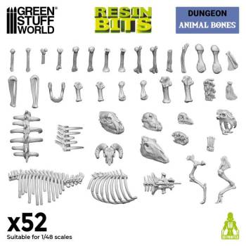 3D Printed Set - Animal Bones