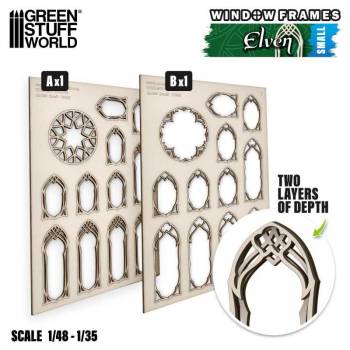 Elven Miniature Windows - Small