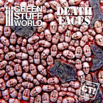 Death Faces Resin Plates - Crunch Times