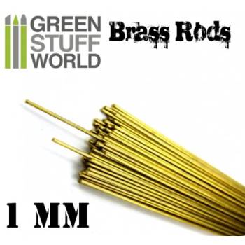 Pinning Brass Rods 1mm (5 pcs)