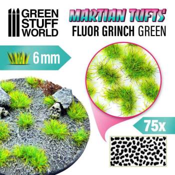 Martian Fluor Tufts - Fluor Grinch Green