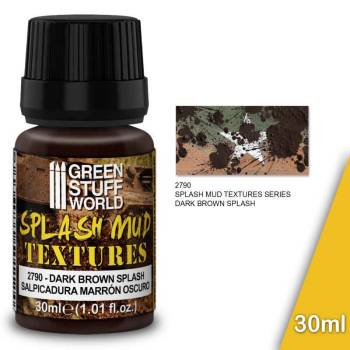 Splash Mud Textures - Dark Brown 30ml