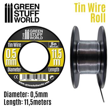 Flexible Tin Wire Roll 0.5mm