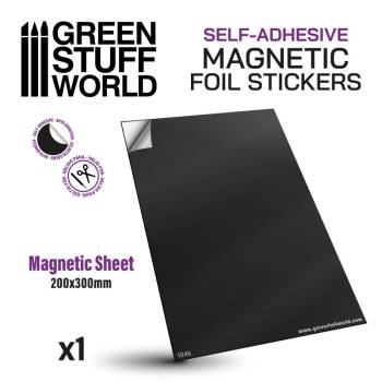 Magnetic Sheet - Self Adhesive