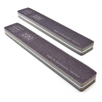 Premium Ultra-Precision Softback Sanding Stick Coarse 220 Grit, 2-Pack