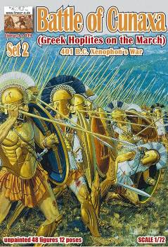 Battle of Cunaxa Set 2 - Greek Hoplites on the March - 401 B.C. Xenophons War