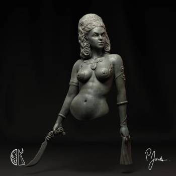 Monument Miniatures - Blood Temple Bust